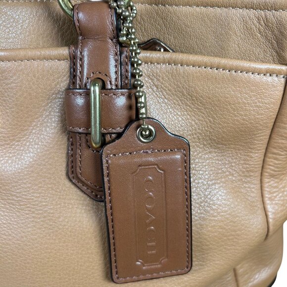 Coach Chelsea East West Jayden Carryall Leather Satchel in Camel - EUC! - Picture 13 of 14